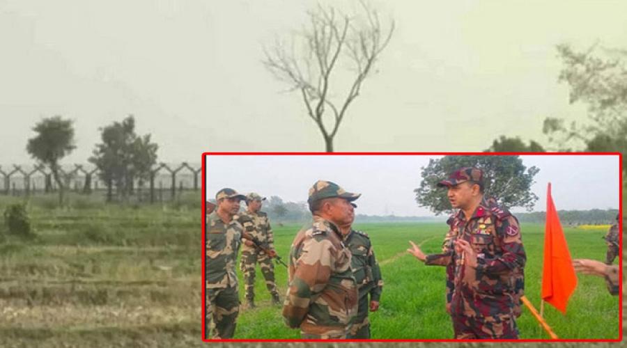 সীমান্ত অতিক্রম করে বাংলাদেশে ঢুকে পড়ল বিএসএফ, বিজিবির তীব্র প্রতিবাদ