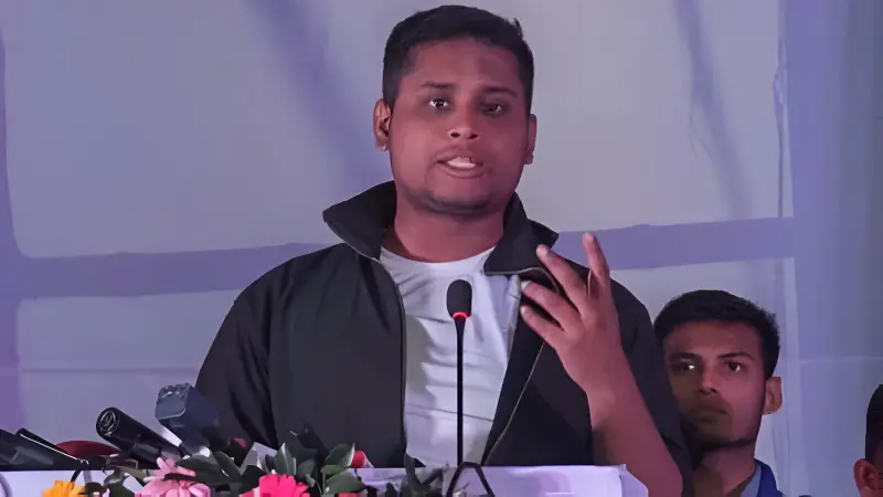 ফ্যাসিবাদ বিরোধী সমস্ত শক্তিকে হাসনাতের আহ্বান