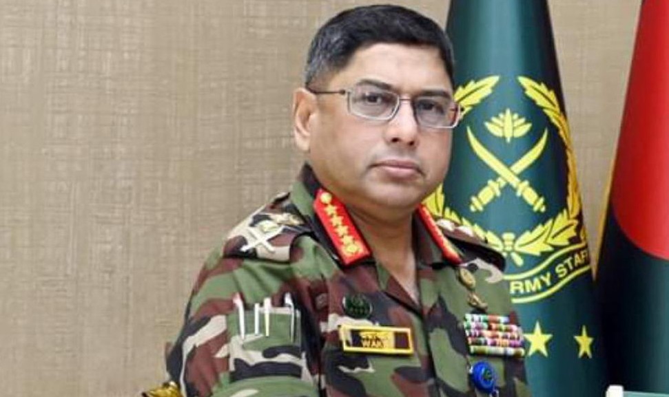 নির্বাচনে শান্তিপূর্ণ ভোট নিশ্চিত করতে সহায়তায় প্রস্তুত সেনাবাহিনী : সেনাপ্রধান